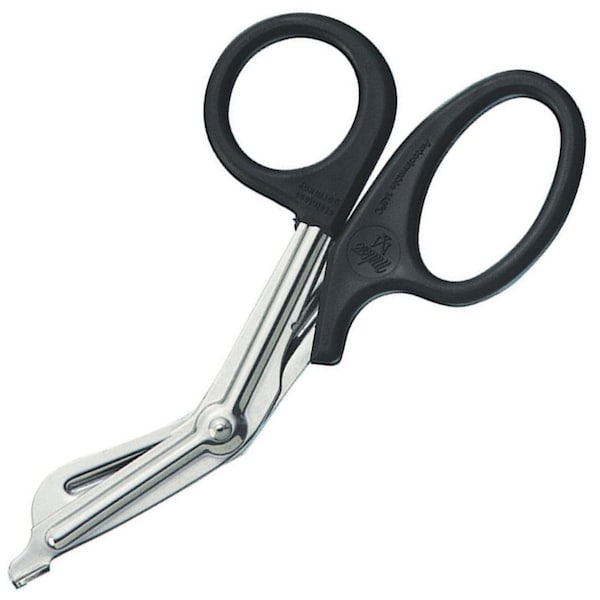 Vantage Universal Bandage And Utility Scissors, 7.5In, Black Handle
